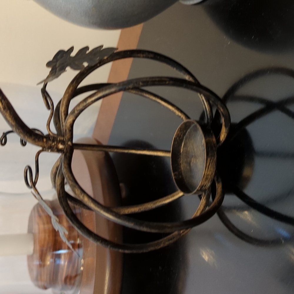 Set of Autumn tealight holders - Picture 6 of 6